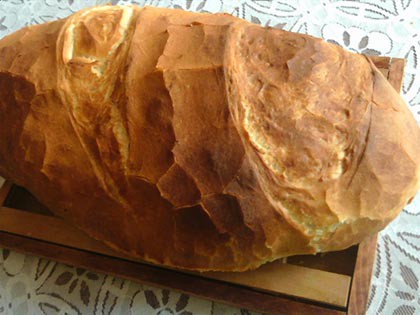 Gyors kovászos kenyér